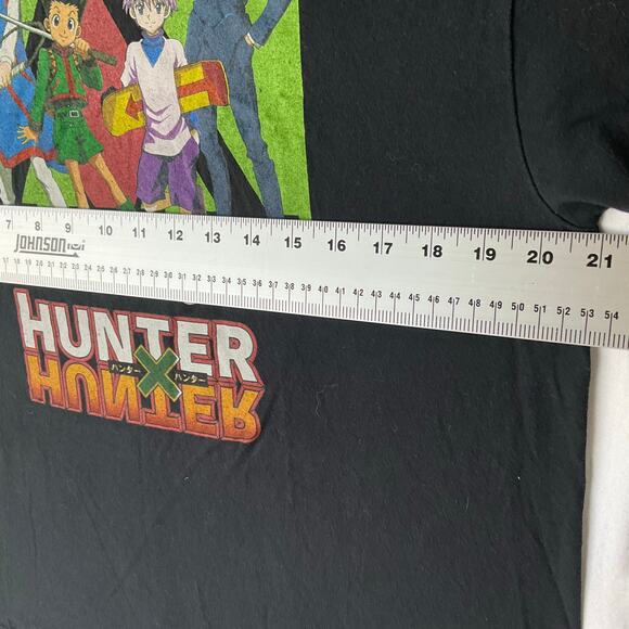 Hunter Men’s Short Sleeve T-shirt Size L, Black, Hunter x Hunter Manga Series - Picture 4 of 7